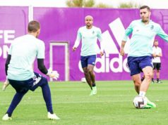 Sergi Guardiola en un entrenamiento