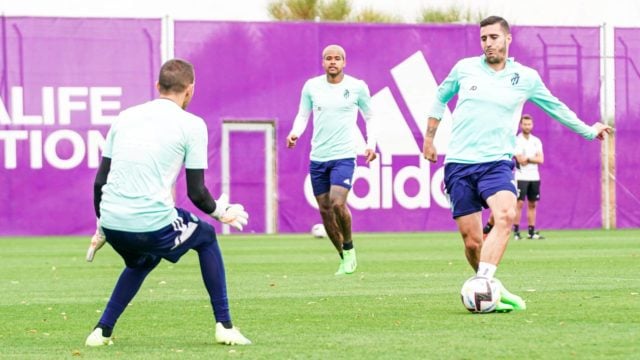 Sergi Guardiola en un entrenamiento