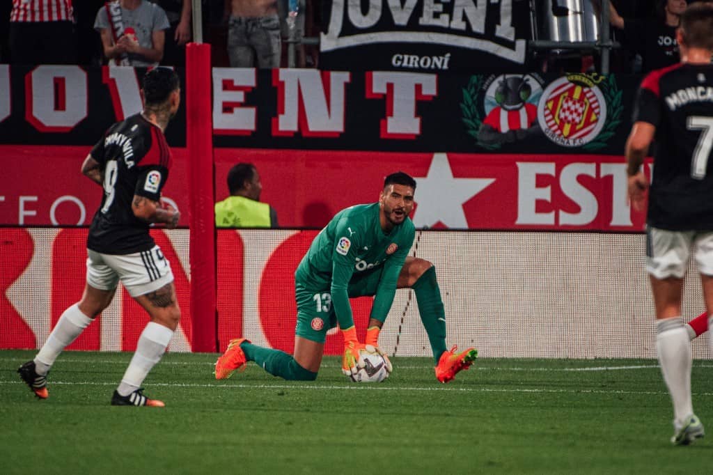 Paulo Gazzaniga, portero del Girona