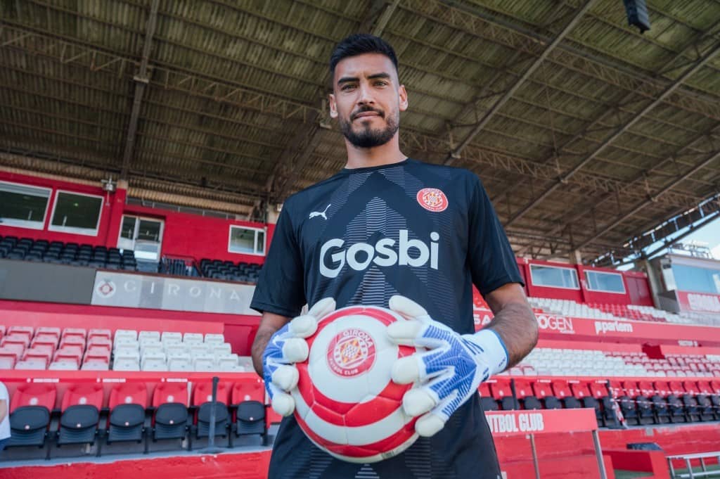 Paulo Gazzaniga, portero del Girona