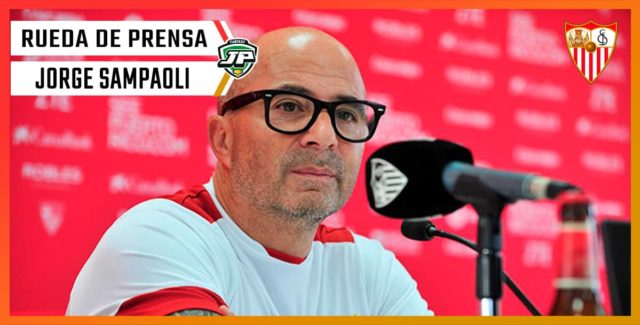 Jorge Sampaoli: Rueda de Prensa, entrenador del Sevilla FC