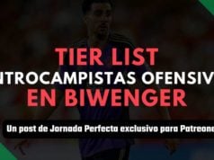 Tier List - centrocampistas biwenger