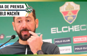 Pablo Machín: Rueda de Prensa, entrenador del Elche CF