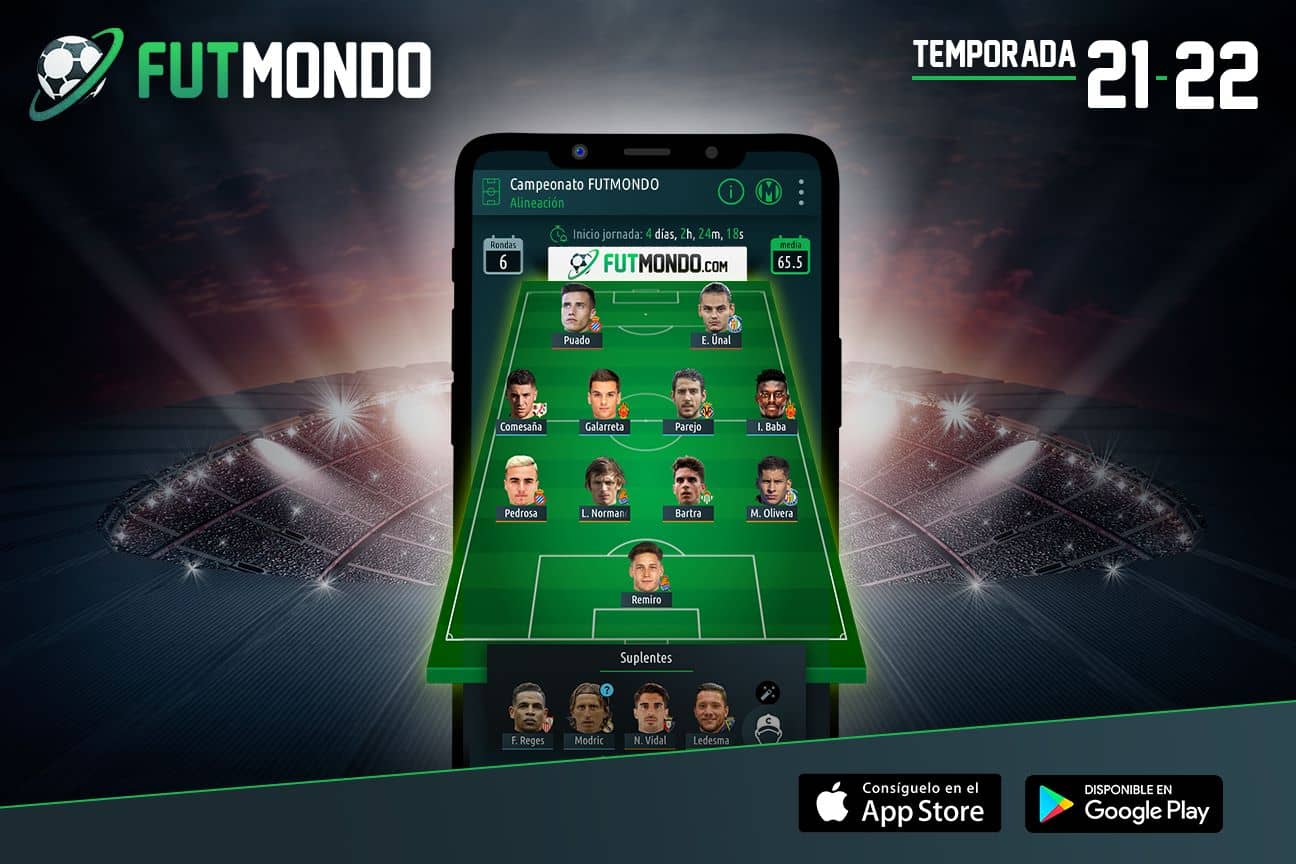 Nuevo diseño de Futmondo