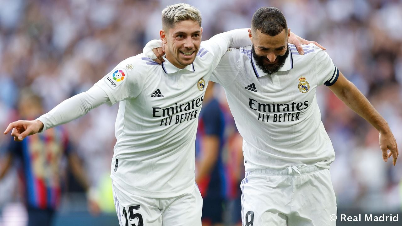 Benzema y Valverde