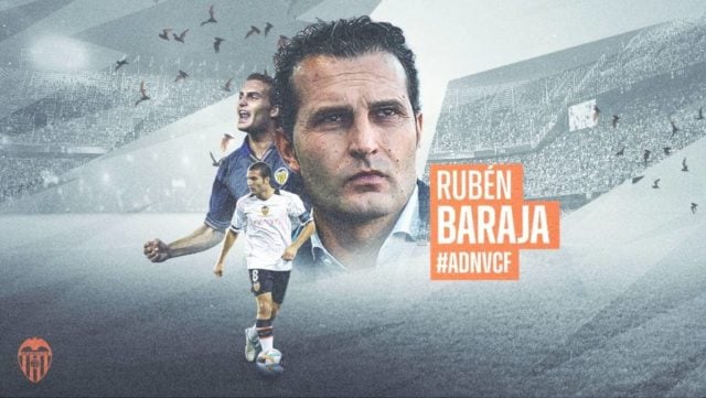 Rubén Baraja entrenador Valencia