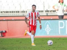 Centelles y Puigmal entrenan con el grupo Centelles Almería Biwenger