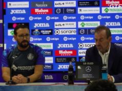 Bordalás rueda de prensa Getafe