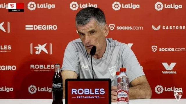 Mendilibar rueda de prensa Sevilla FC