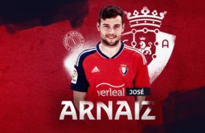 José Manuel Arnáiz vuelve a Osasuna como jugador libre