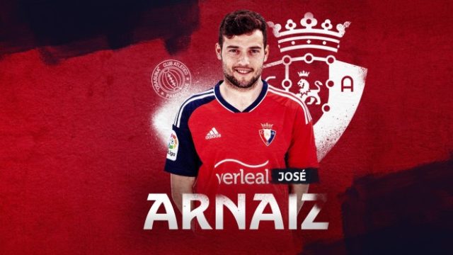 José Manuel Arnáiz vuelve a Osasuna como jugador libre