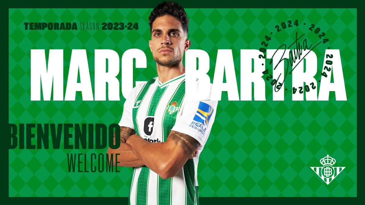 Bartra vuelve al Betis en calidad de jugador libre
