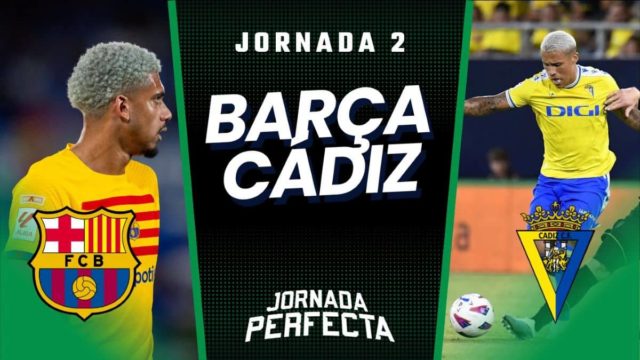 Alineaciones Probables Barça - Cádiz Jornada 2 | 2023/24