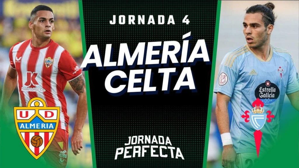 Alineaciones probables Almería - Celta Jornada 4