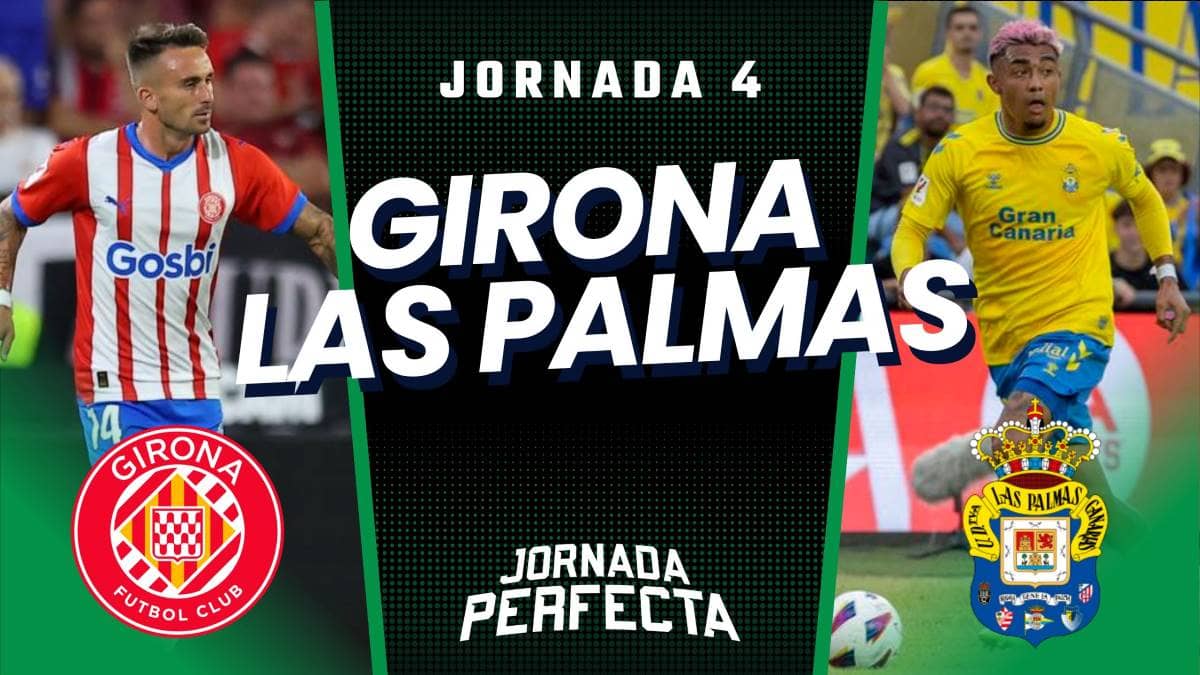 Alineacions de: girona fc - las palmas