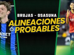 Brujas - Osasuna alineación probable