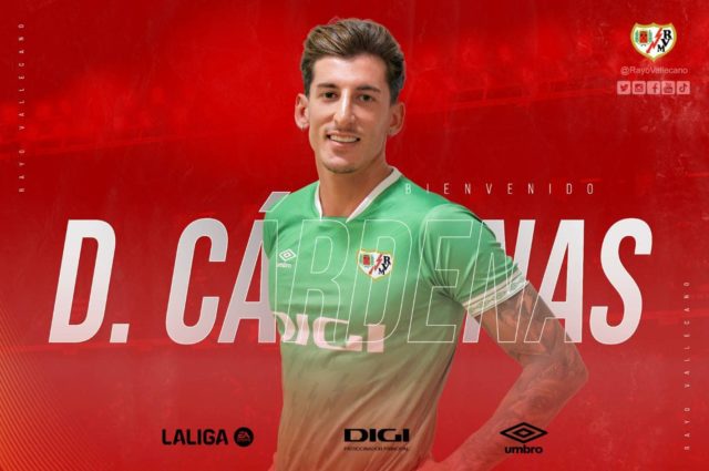 Dani Cárdenas ficha por el Rayo Vallecano