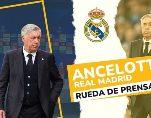Rueda de Prensa Ancelotti (Real Madrid)