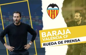 Rueda de Prensa Rubén Baraja (Valencia)