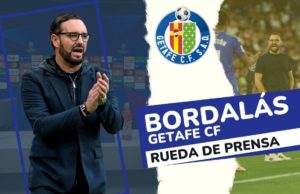 Rueda de Prensa José Bordalás (Getafe)