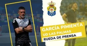 Rueda de Prensa García Pimienta (Las Palmas)
