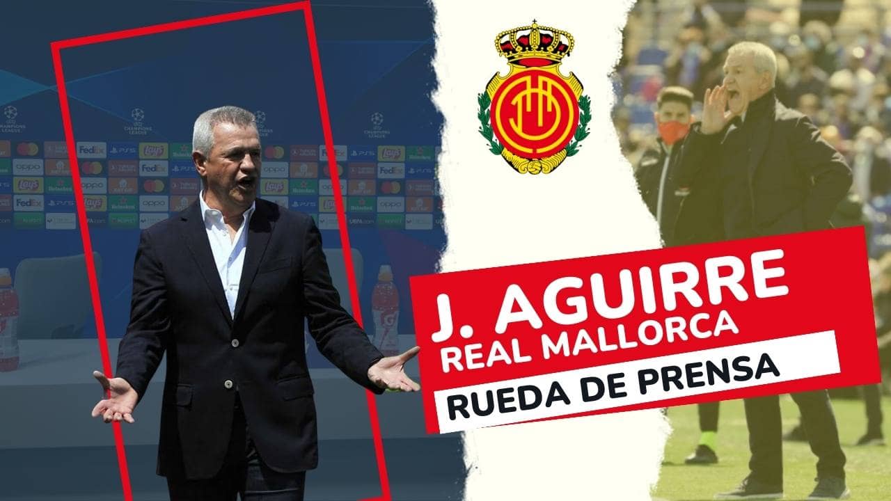 Rueda de Prensa Javier Aguirre (RCD Mallorca)