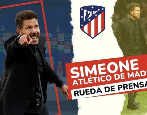 Rueda de Prensa Diego Pablo Simeone (Atlético de Madrid)