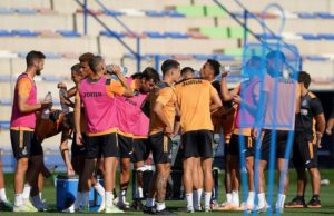 Alderete Getafe entrenamiento