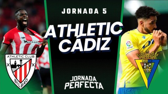 Alineaciones probables Athletic - Cádiz Jornada 5
