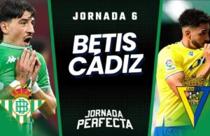 Alineaciones probables Betis - Cádiz Jornada 6