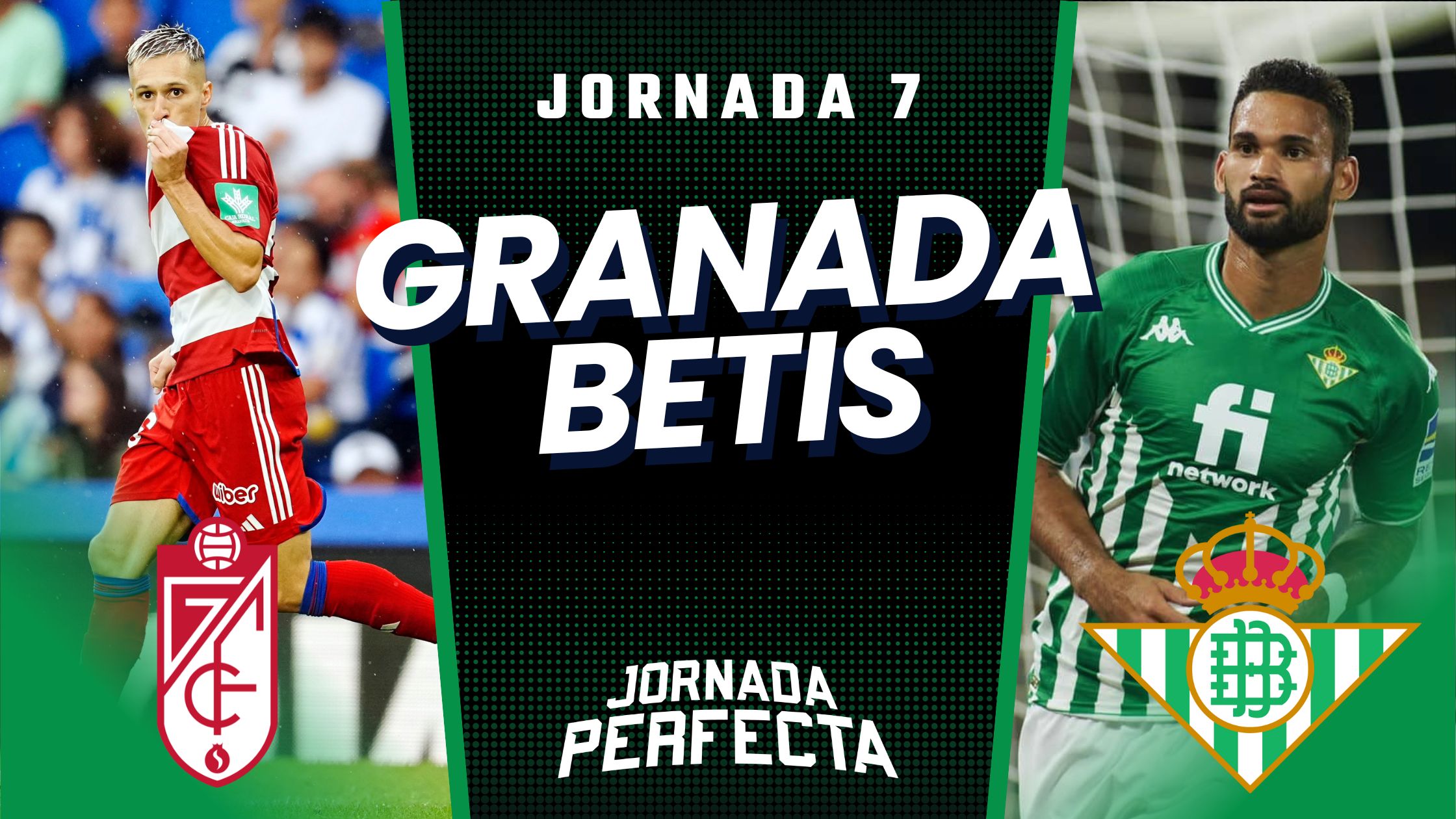 Clasificaciones de jugadores de granada club de fútbol contra betis