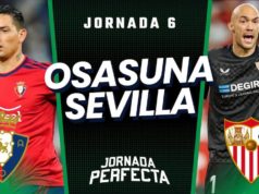 Alineaciones probables Osasuna - Sevilla Jornada 6