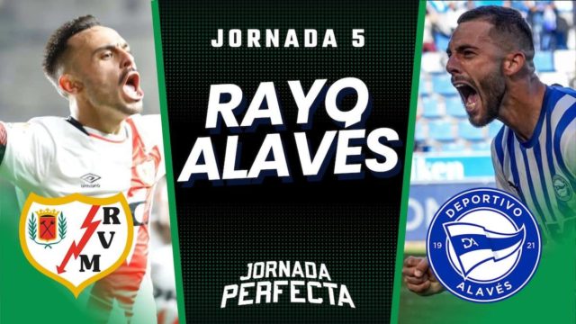 Alineaciones probables Rayo - Alavés Jornada 5