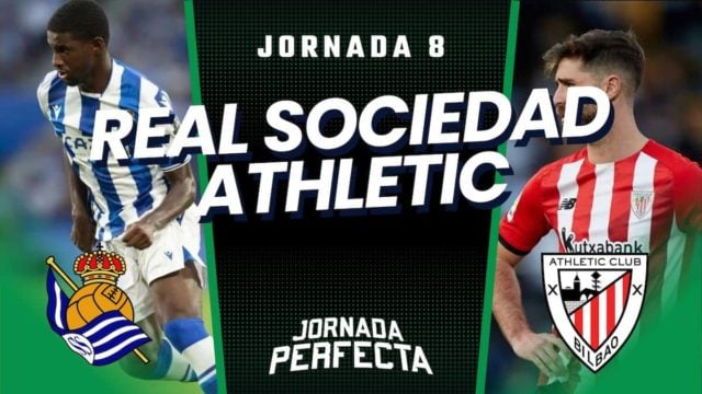 Alineaciones probables Real Sociedad - Athletic Jornada 8