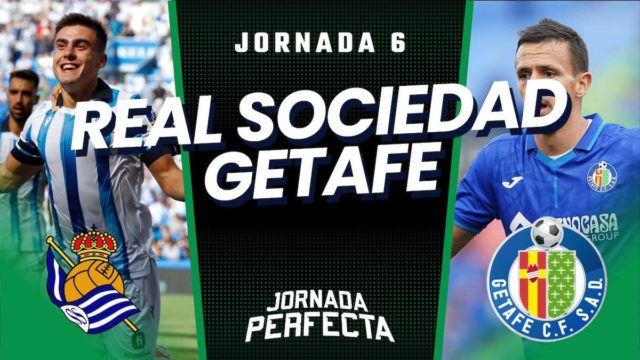 Alineaciones probables Real Sociedad - Getafe Jornada 6