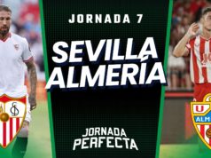 Alineaciones probables Sevilla - Almería Jornada 7