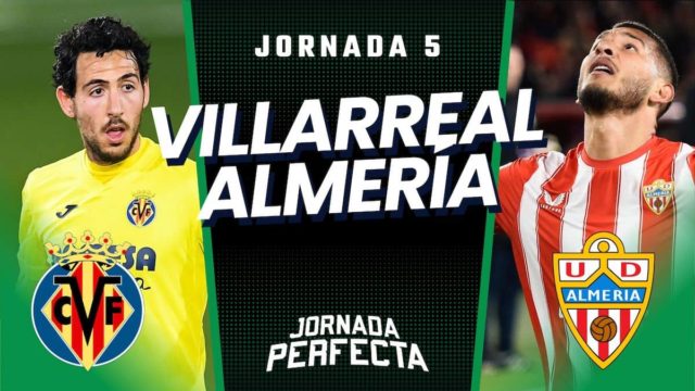Alineaciones probables Villarreal - Almería Jornada 5