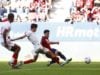 Juanlu en un partido con el Sevilla