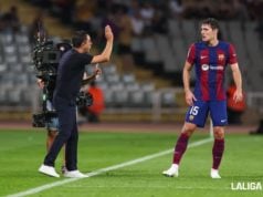 Xavi y Christensen Barcelona