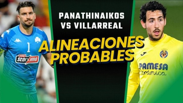 Villarreal alineación probable Europa League