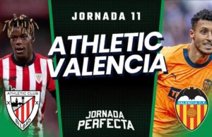 Alineaciones Probables Athletic - Valencia jornada 11