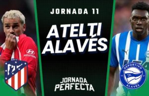 Alineaciones Probables Atlético - Alavés jornada 11