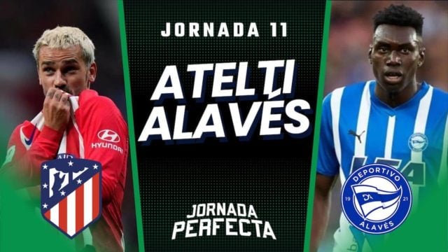 Alineaciones Probables Atlético - Alavés jornada 11