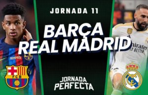 Alineaciones Probables Barça - Real Madrid jornada 11