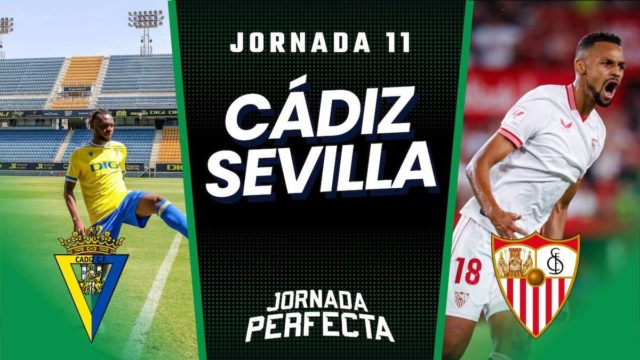 Alineaciones Probables Cádiz - Sevilla jornada 11