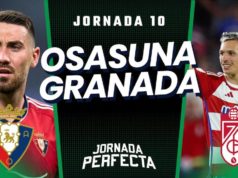 lineaciones Probables Osasuna - Granada jornada 10