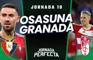 lineaciones Probables Osasuna - Granada jornada 10