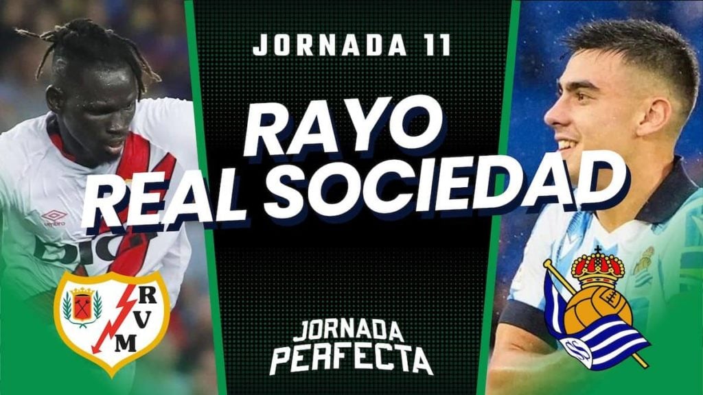 Alineaciones Probables Rayo - Real Sociedad jornada 11