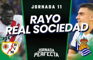 Alineaciones Probables Rayo - Real Sociedad jornada 11