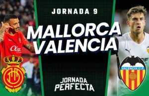 Alineaciones Probables Mallorca - Valencia jornada 9